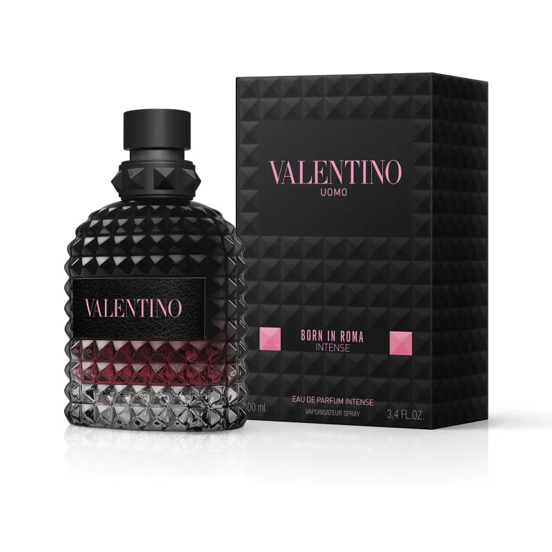 VALENTINO Born in Roma Intense Uomo - Eau de Parfum Intense Pour Lui Fougère Ambrée 100ml