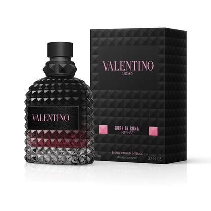 VALENTINO Born in Roma Intense Uomo - Eau de Parfum Intense Pour Lui Fougère Ambrée 100ml